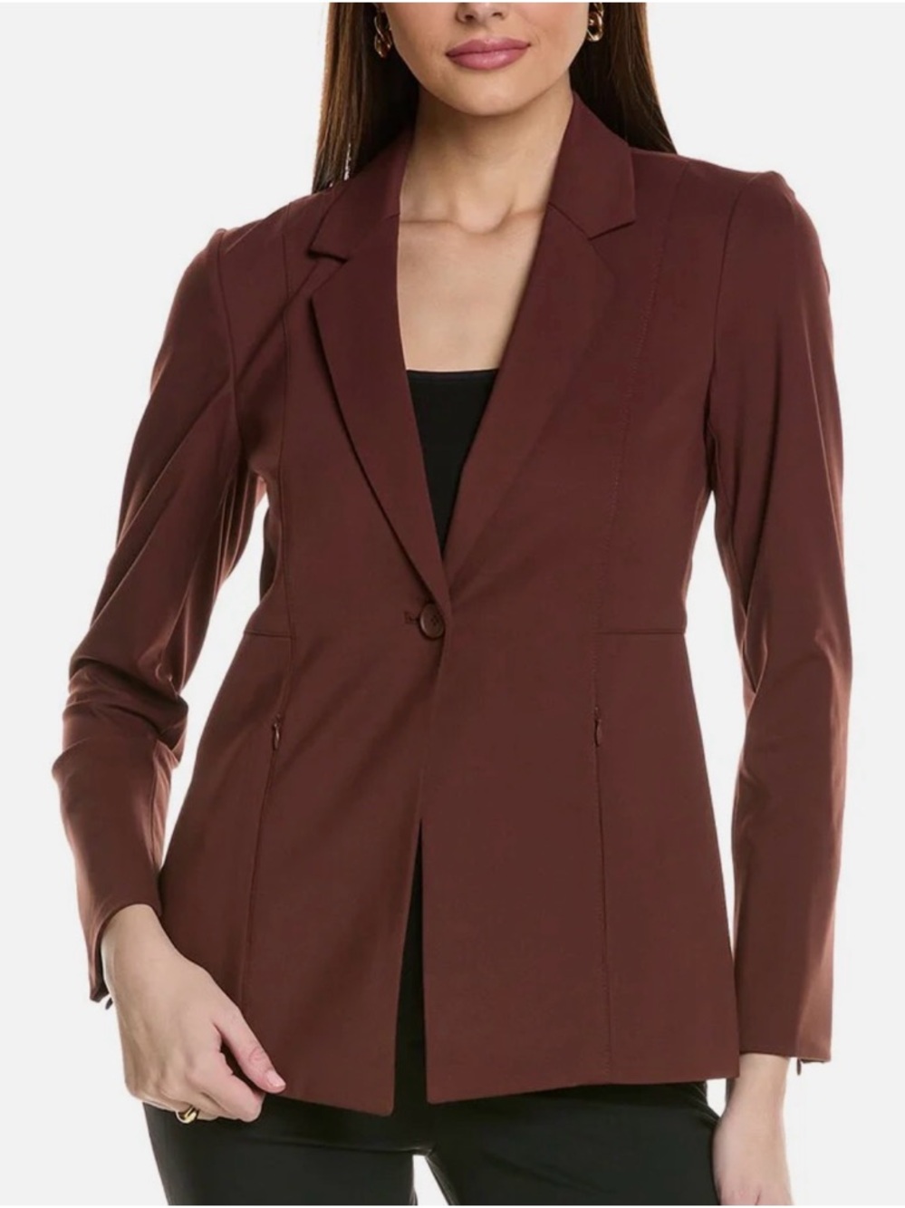 Kenneth Cole Woman Single-Button Blazer